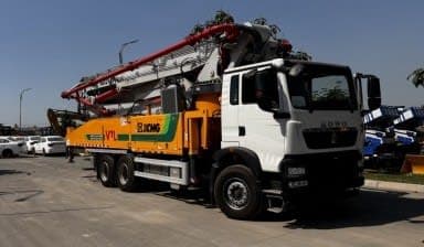 Аренда Автобетононасоса SINOTRUCK XCMG HB52V