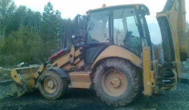 Аренда эксковатор-погрузчика caterpillar 428 e - 1